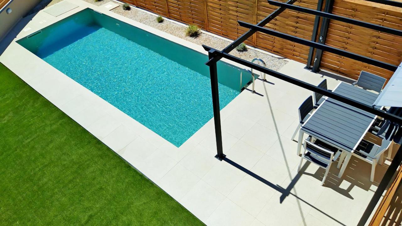 קיסאמוס Balos Residence Private Pool Seafront Seaview מראה חיצוני תמונה