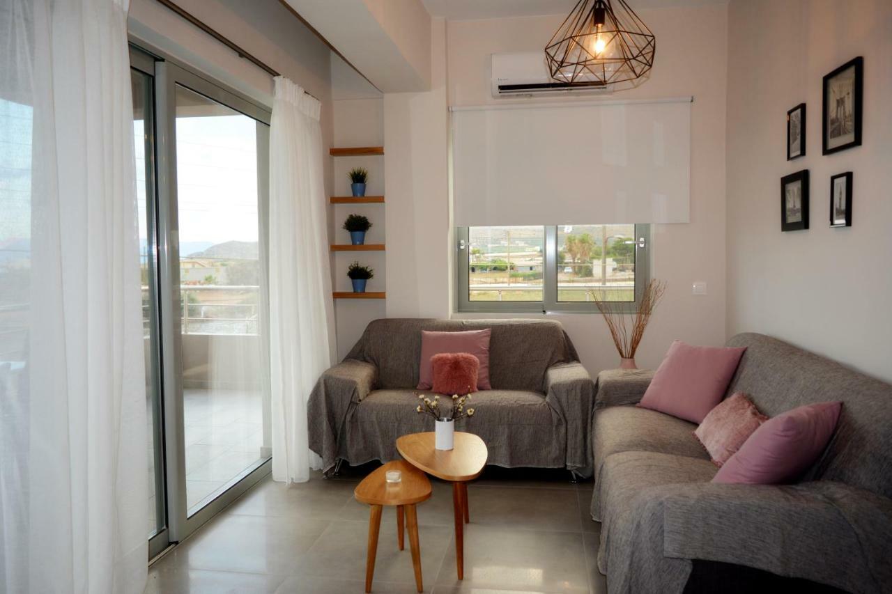 קיסאמוס Balos Residence Private Pool Seafront Seaview מראה חיצוני תמונה