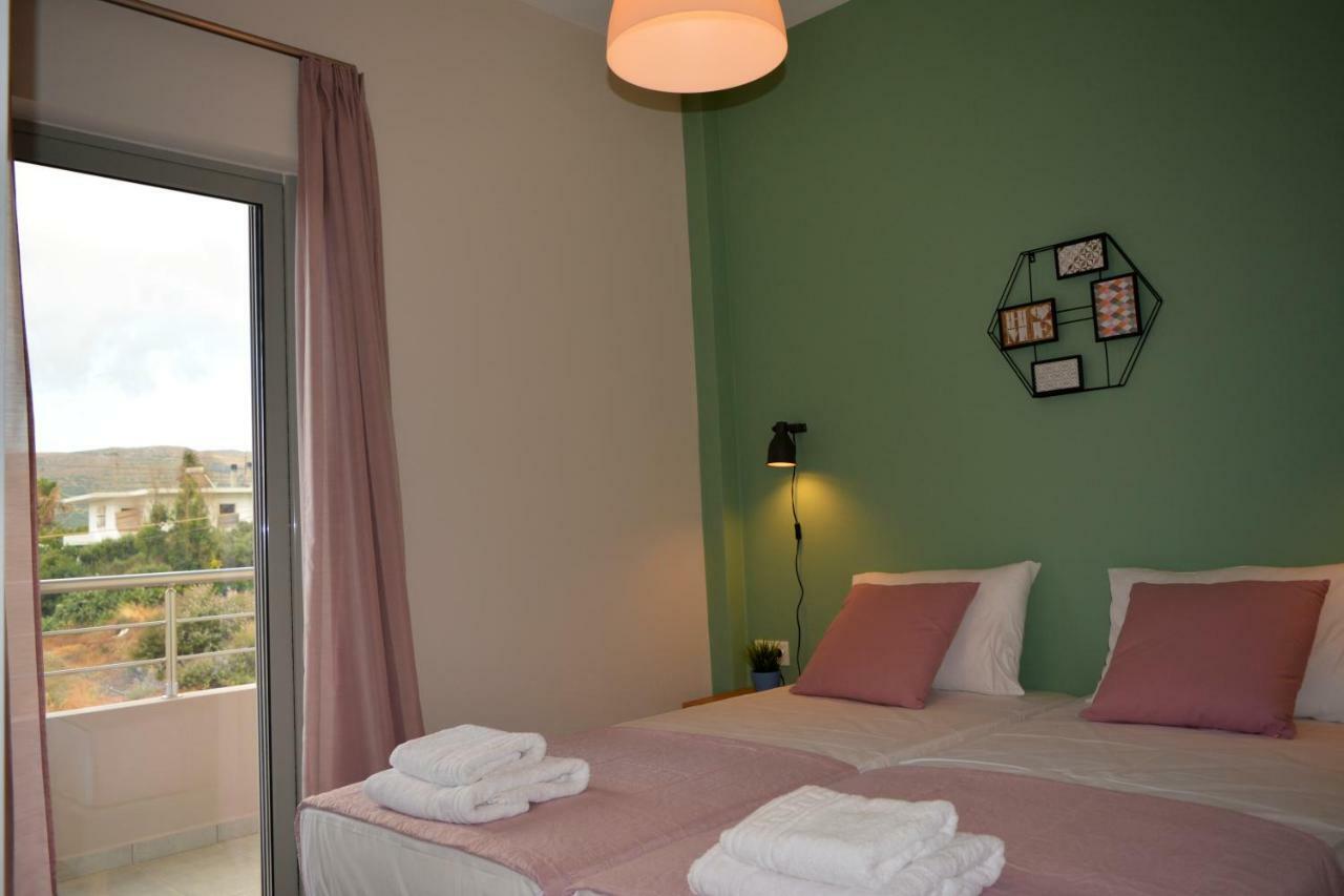 קיסאמוס Balos Residence Private Pool Seafront Seaview מראה חיצוני תמונה