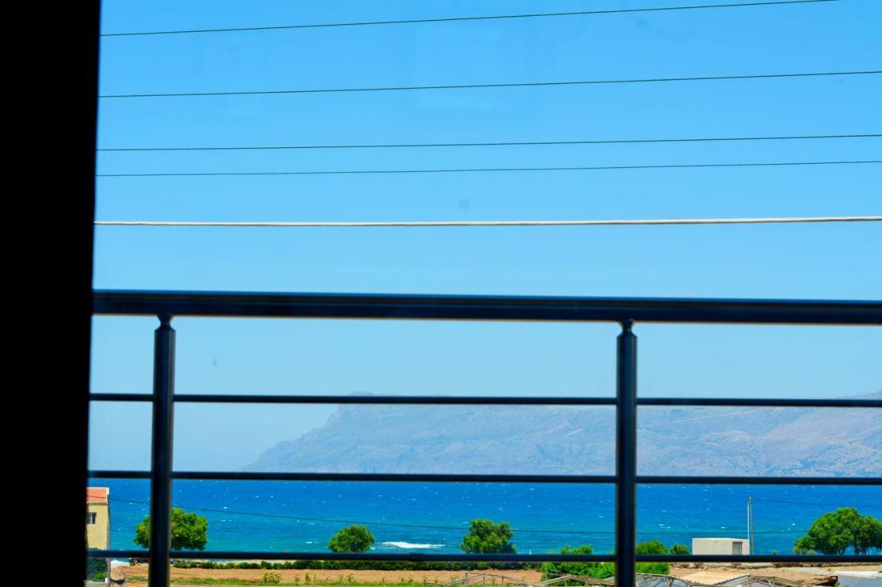 קיסאמוס Balos Residence Private Pool Seafront Seaview מראה חיצוני תמונה