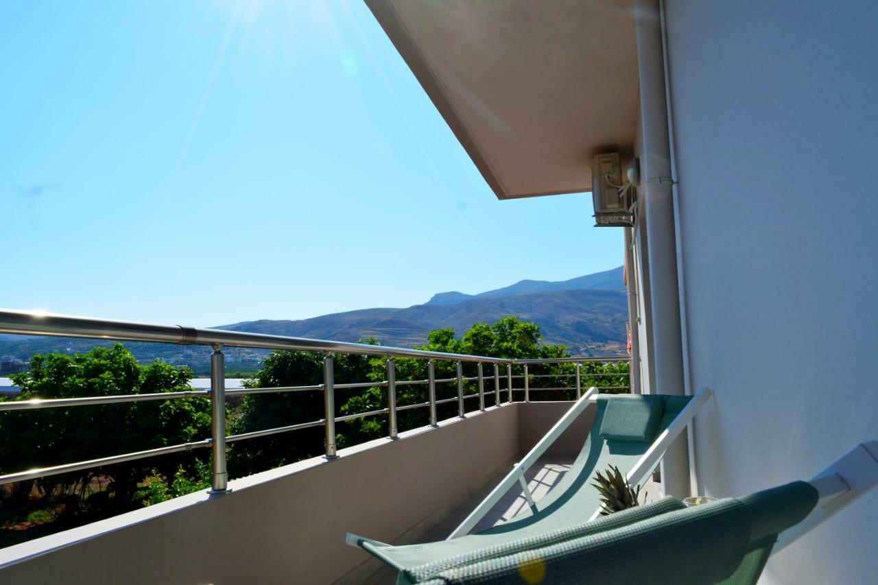 קיסאמוס Balos Residence Private Pool Seafront Seaview מראה חיצוני תמונה