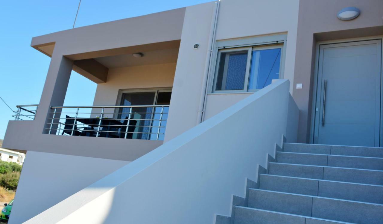 קיסאמוס Balos Residence Private Pool Seafront Seaview מראה חיצוני תמונה