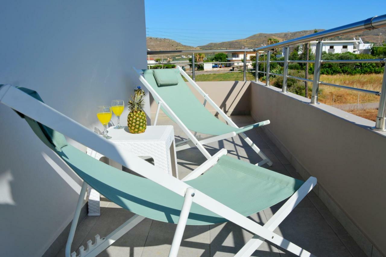 קיסאמוס Balos Residence Private Pool Seafront Seaview מראה חיצוני תמונה