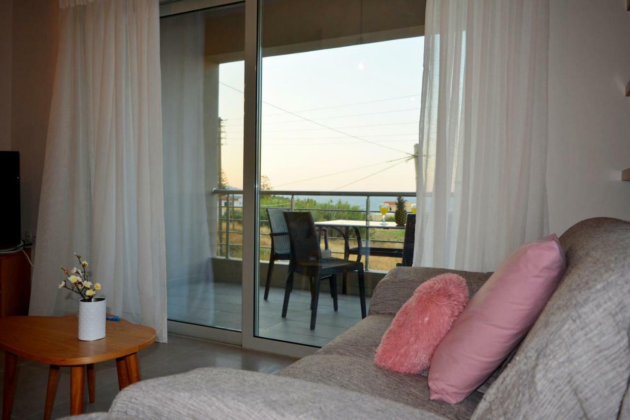 קיסאמוס Balos Residence Private Pool Seafront Seaview מראה חיצוני תמונה